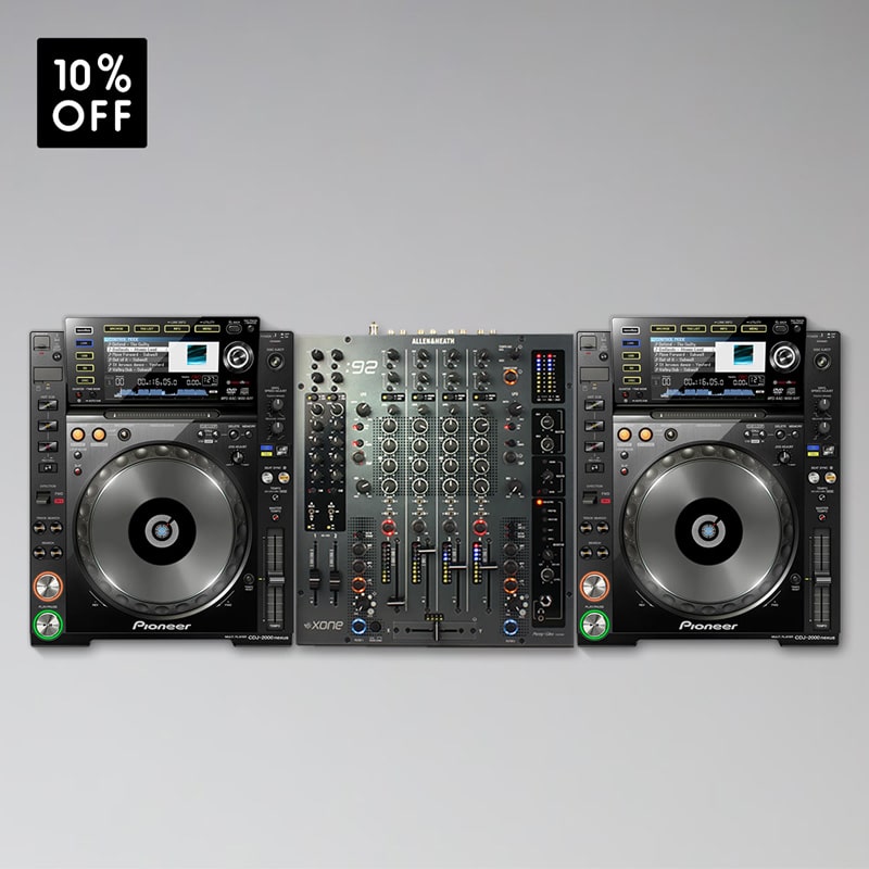 DJ Equipment mieten Xone92 + CDJ2000 Nexus im Bundle mieten