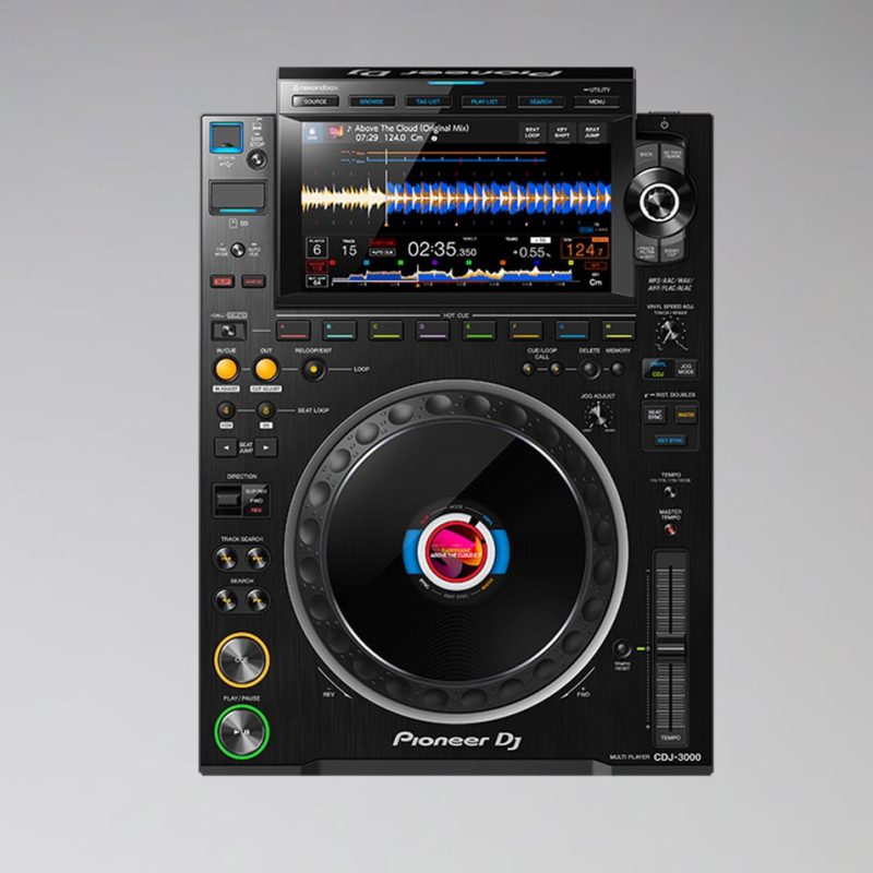 Pioneer CDJ 3000 mieten DJ Player und weiteres DJ Equipment im Verleih