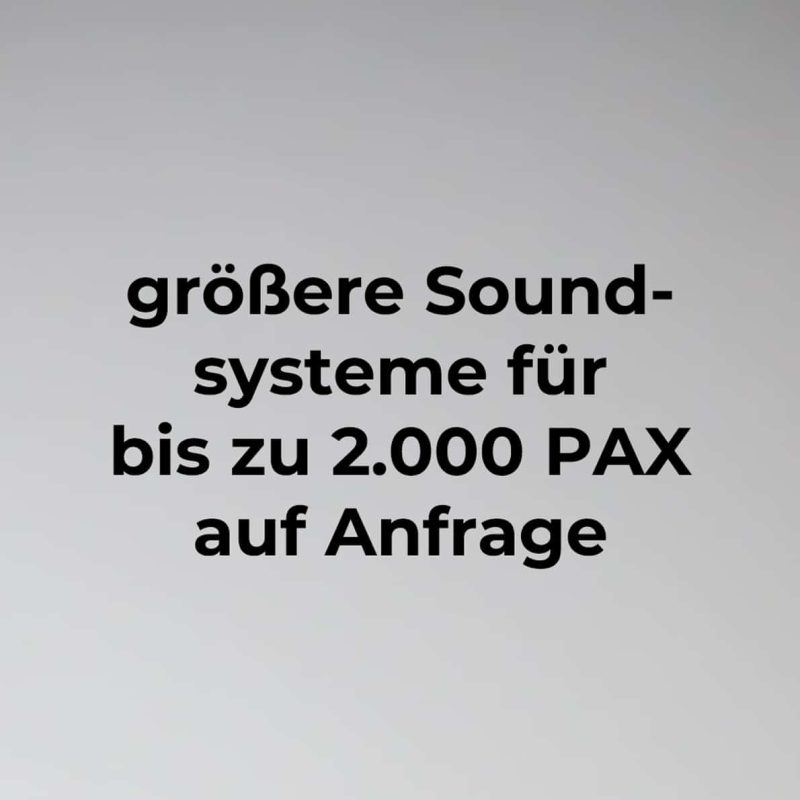 Grober Soundsystem System u 2000 000 px Veranstaltungstechnik mieten.
