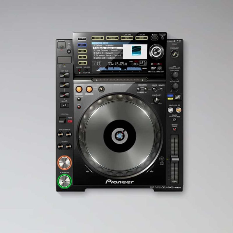 Pioneer CDJ 2000 NXS mieten für Clubs, Parties und DJ Events