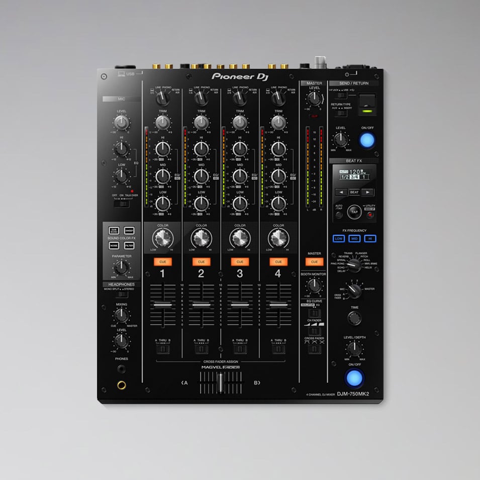 Pioneer DJM 750 MK2 mieten | Verfügbarkeit online checken ✔️
