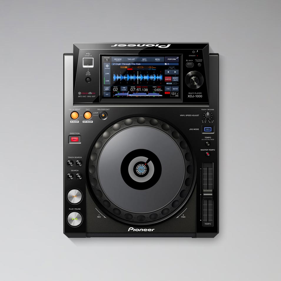 Pioneer Finally Abandons The CD Slot In The New XDJ-1000 - Passionate DJ
