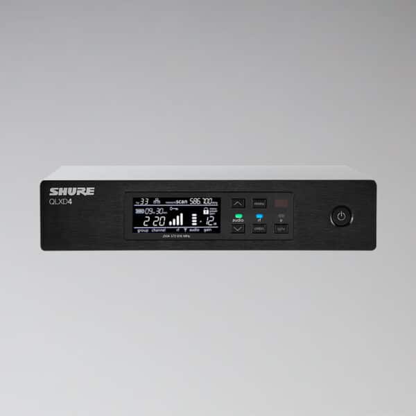 Samsung sdr - Shure QLXD4 Digitaler Funkempfänger mieten.